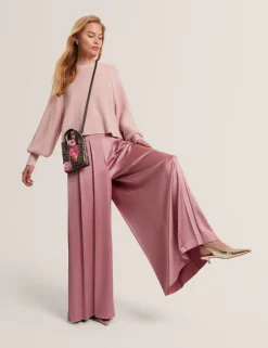 Balloon Sleeve Jumper with Wool and Cashmere
