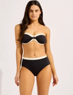 Bandwave Bandeau Bikini Top