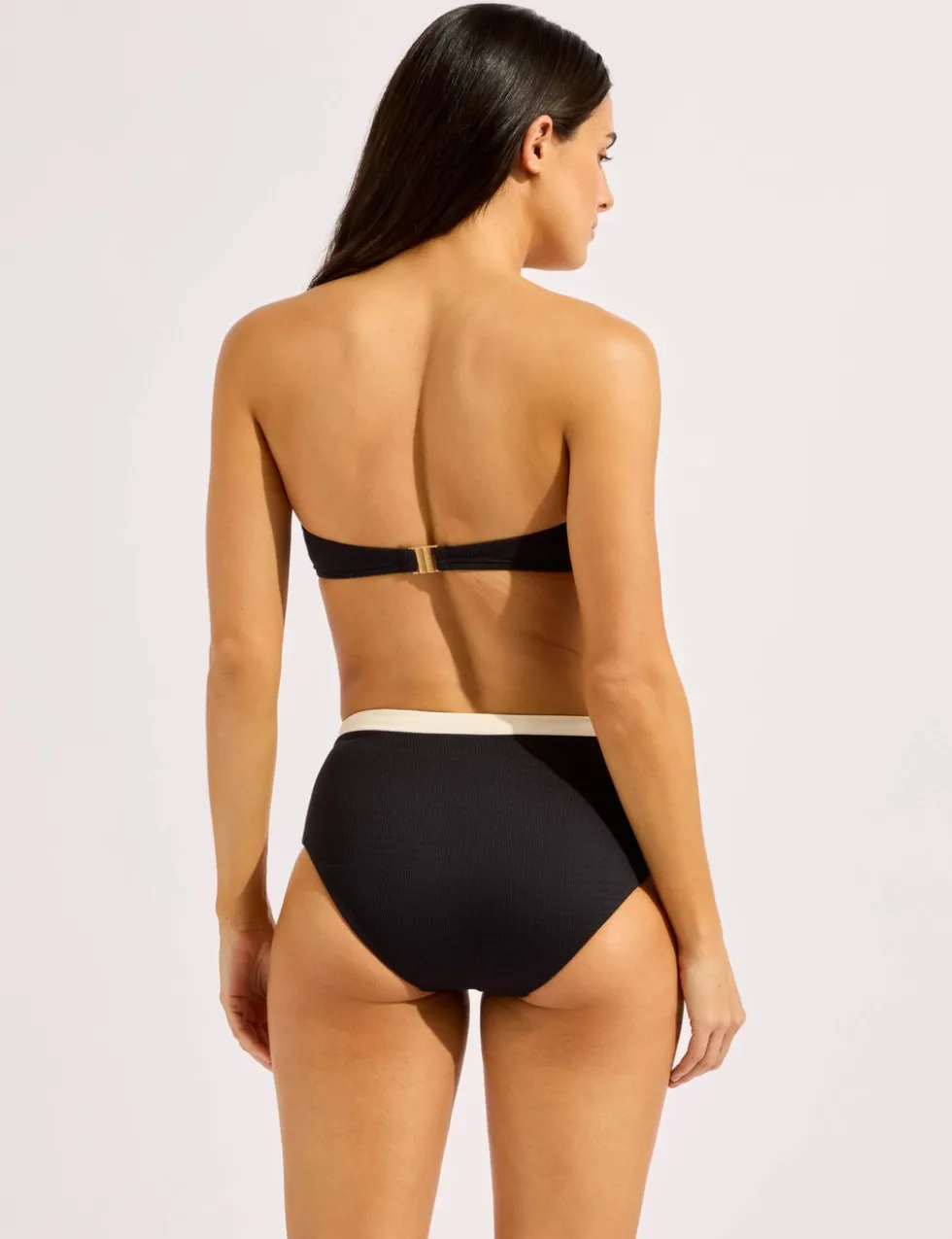 Bandwave Bandeau Bikini Top