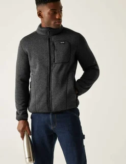 Barlee Zip Up Funnel Neck Fleece