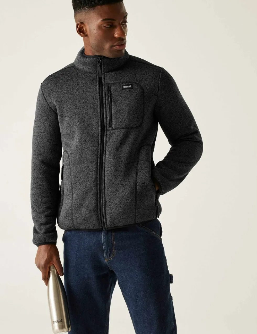 Barlee Zip Up Funnel Neck Fleece