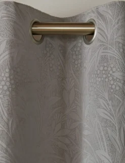 Barley Embossed Eyelet Curtains