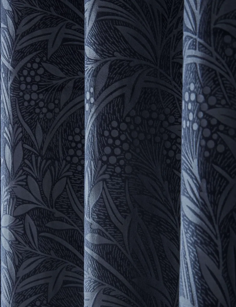 Barley Embossed Eyelet Curtains