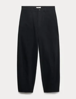 Barrel Fit Trousers