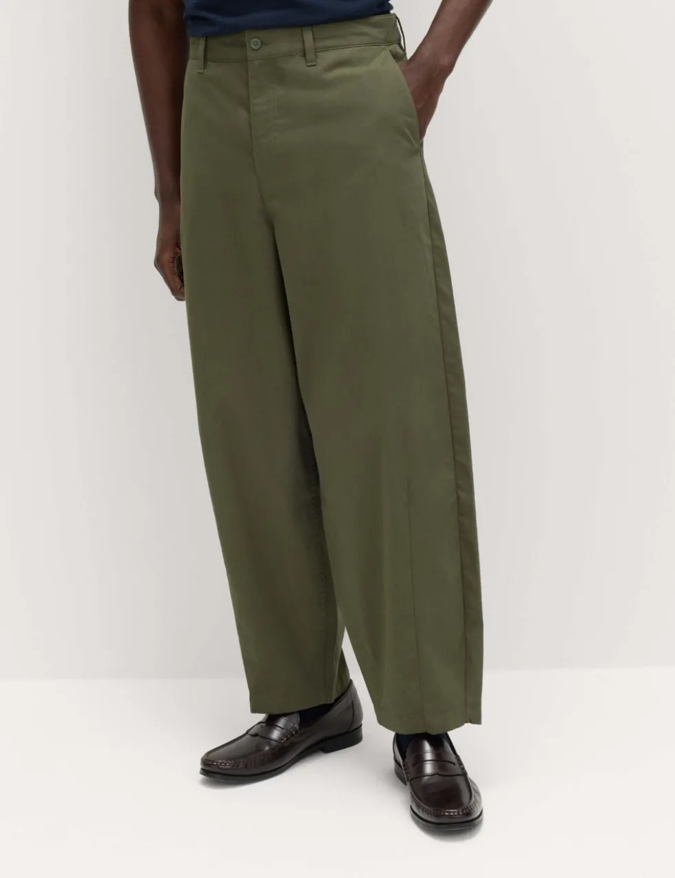 Barrel Fit Trousers