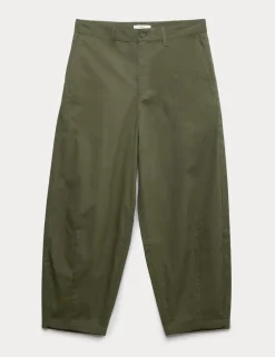 Barrel Fit Trousers