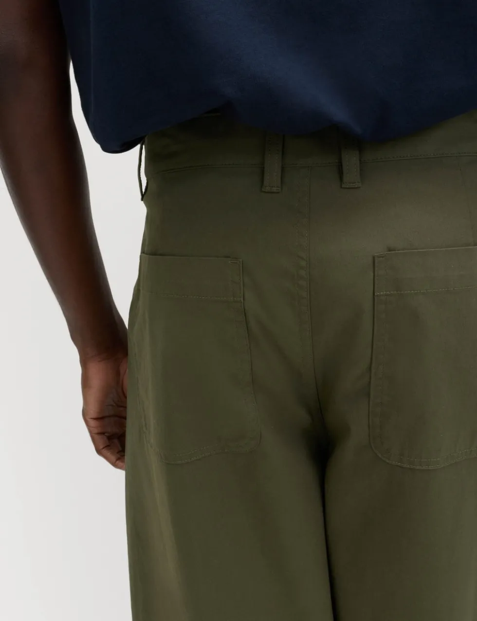 Barrel Fit Trousers