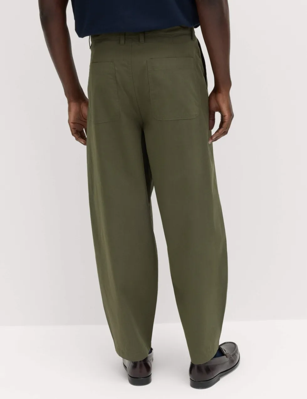 Barrel Fit Trousers