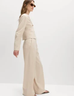 Barrel High Waisted Trousers