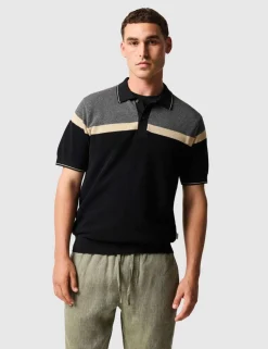 Barret Reef Pure Cotton Knitted Polo Shirt