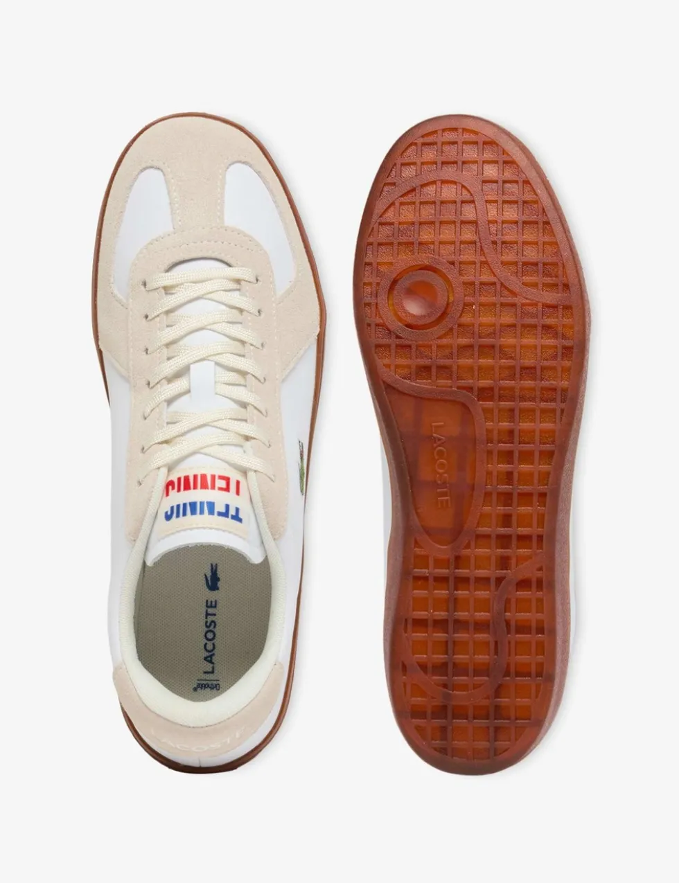 Baseshot Pro Leather Lace-Up Trainers