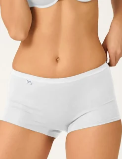 Basic+ Cotton Rich High Waisted Shorts