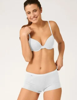 Basic+ Cotton Rich High Waisted Shorts