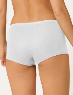 Basic+ Cotton Rich High Waisted Shorts