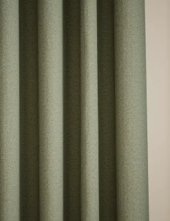 Basketweave Eyelet Curtains