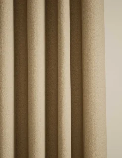 Basketweave Eyelet Curtains