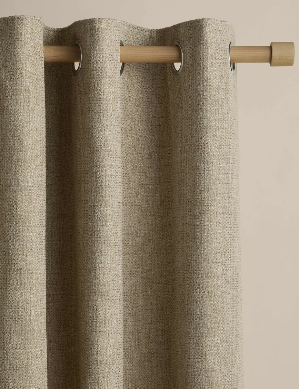 Basketweave Eyelet Curtains