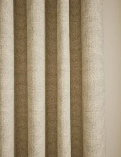 Basketweave Eyelet Curtains