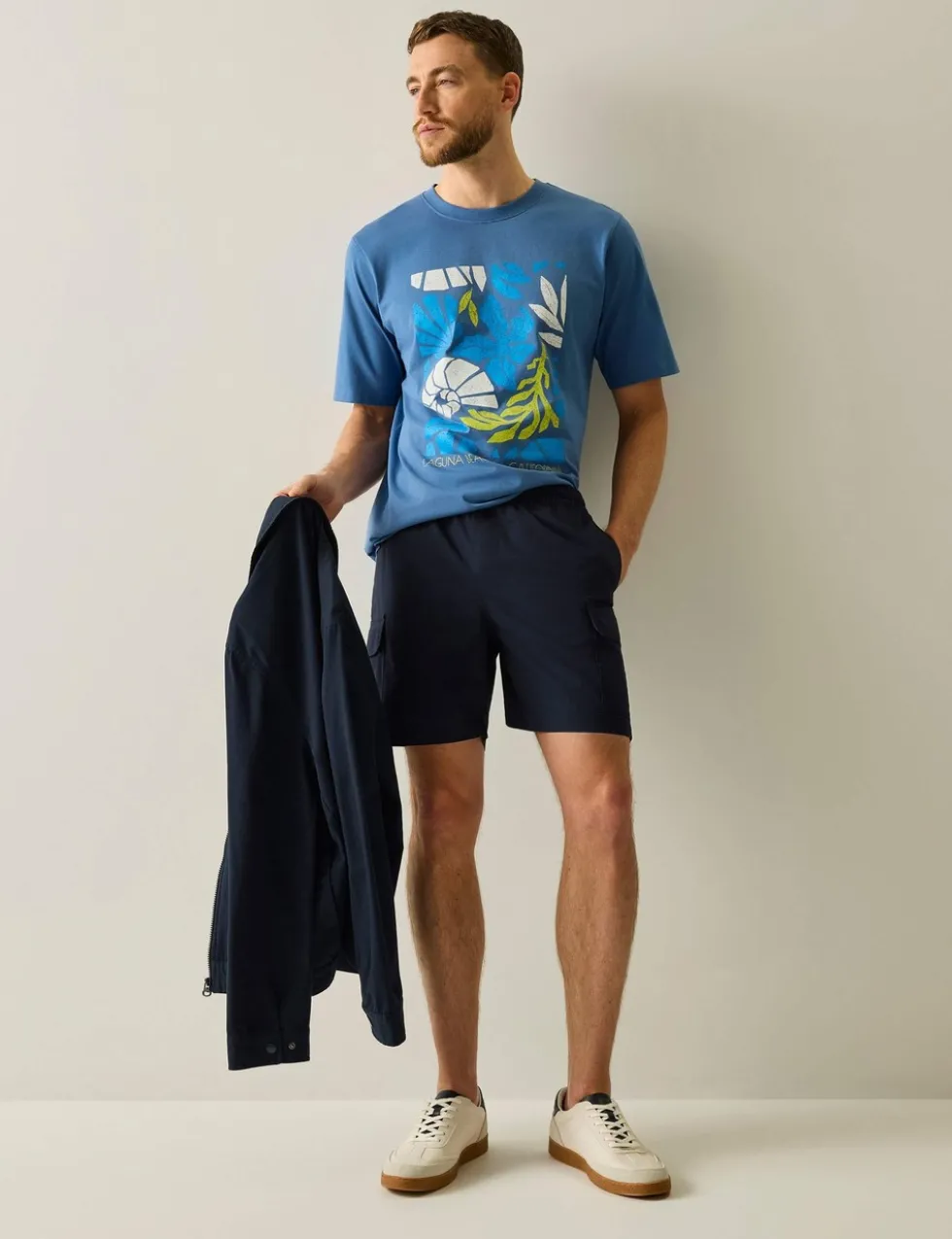 Bavaro Pure Cotton Cargo Shorts