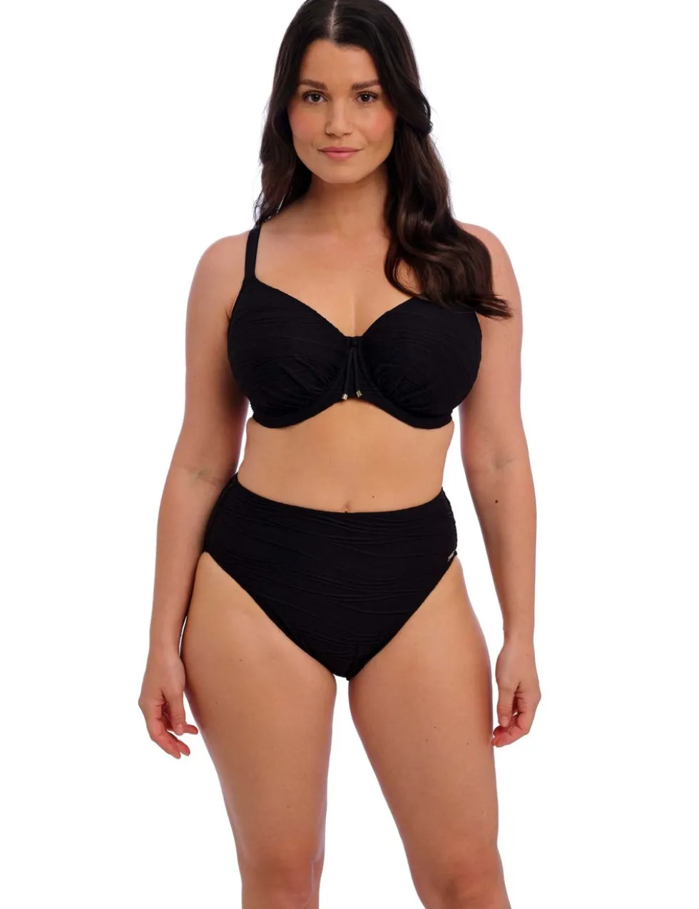 Beach Waves High Waisted Bikini Bottoms