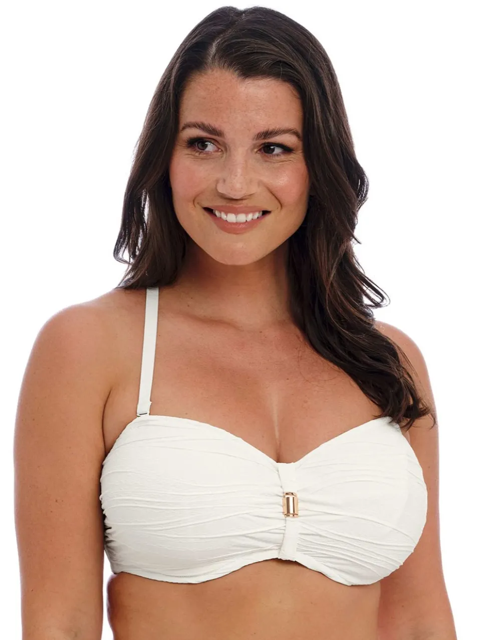 Beach Waves Wired Padded Bandeau Bikini Top