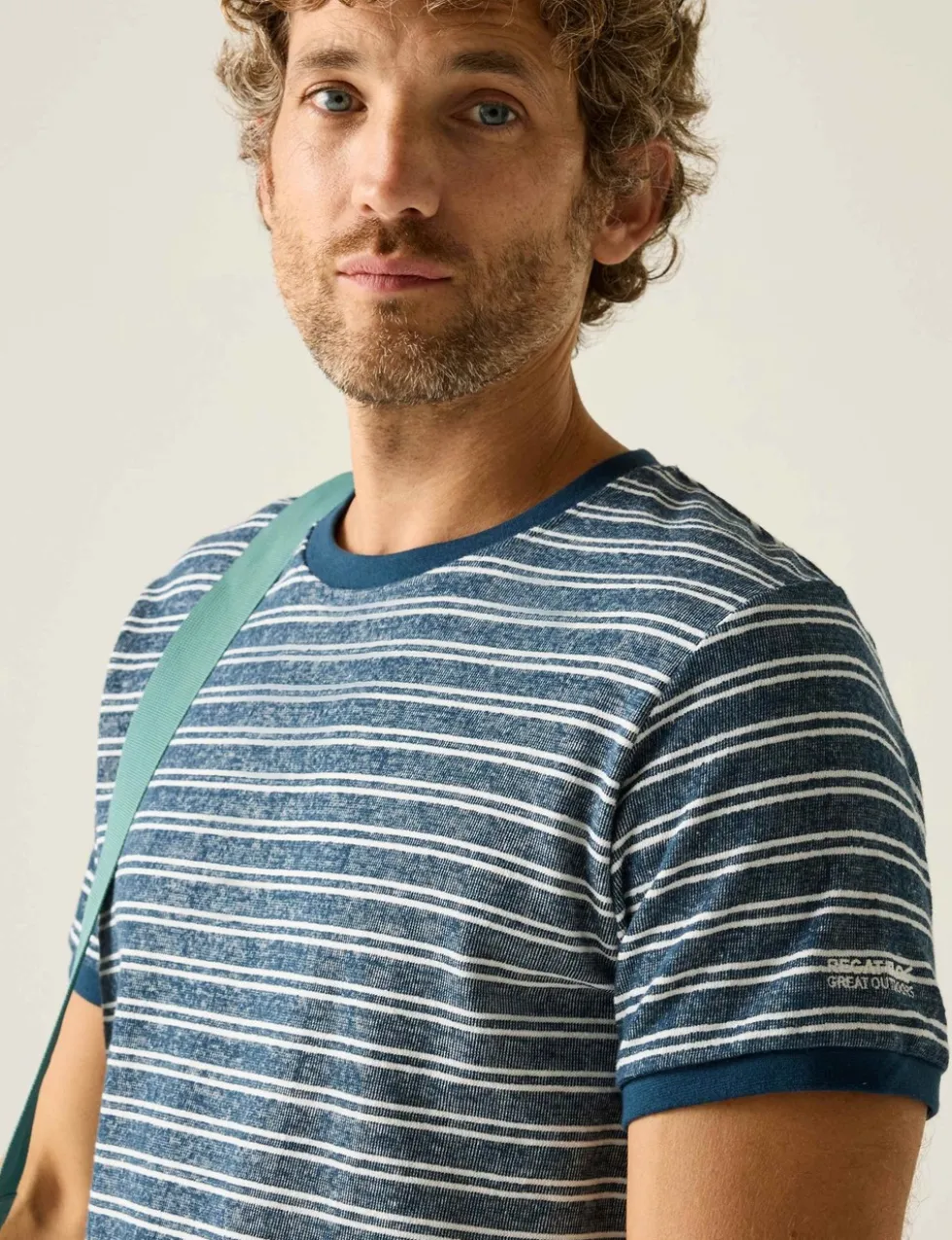 Benlin Pure Cotton Striped T-Shirt