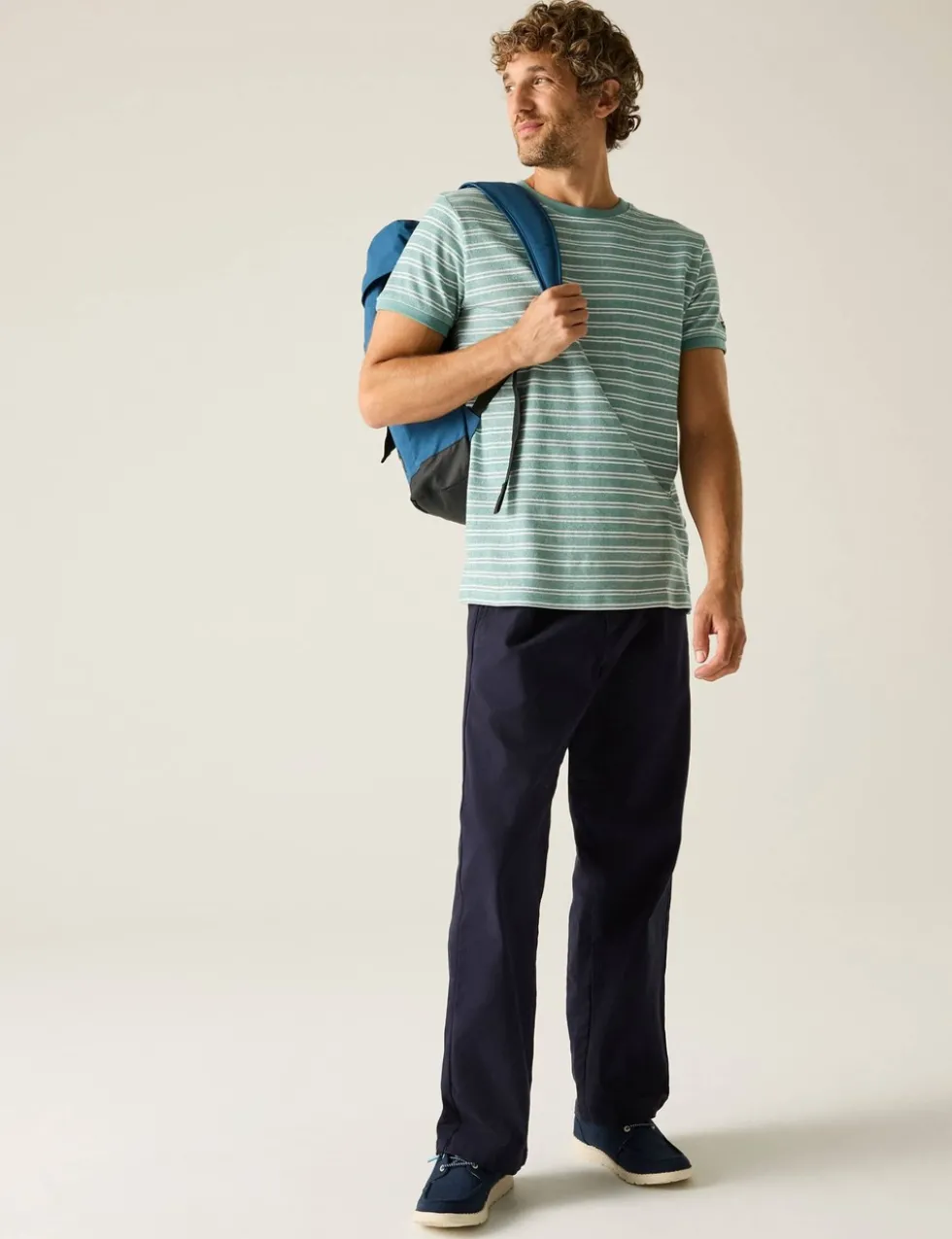 Benlin Pure Cotton Striped T-Shirt