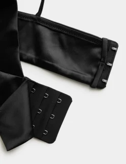 Black Label Satin Bralette