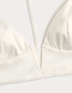 Black Label Satin Bralette