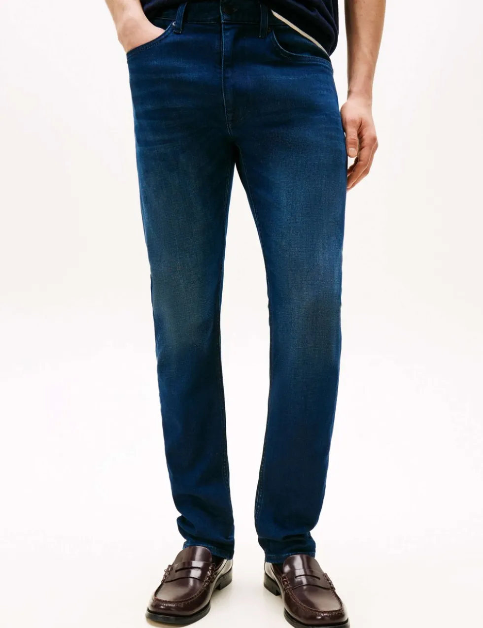 Bleecker Slim Fit 5 Pocket Jeans