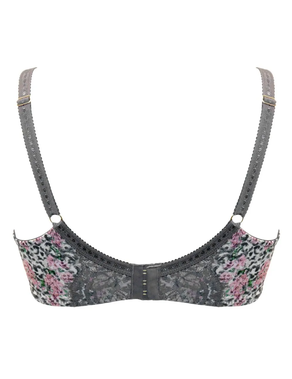 Bliss Floral Wired Side Support Full Cup Bra (D-J)