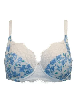 Bliss Floral Wired Side Support Full Cup Bra (D-J)