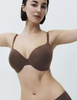 Body Invisibles™ Padded Wired Demi Cup Bra (F+)
