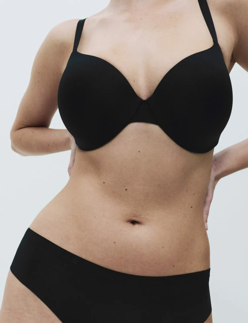 Body Invisibles™ Padded Wired Demi Cup Bra (F+)