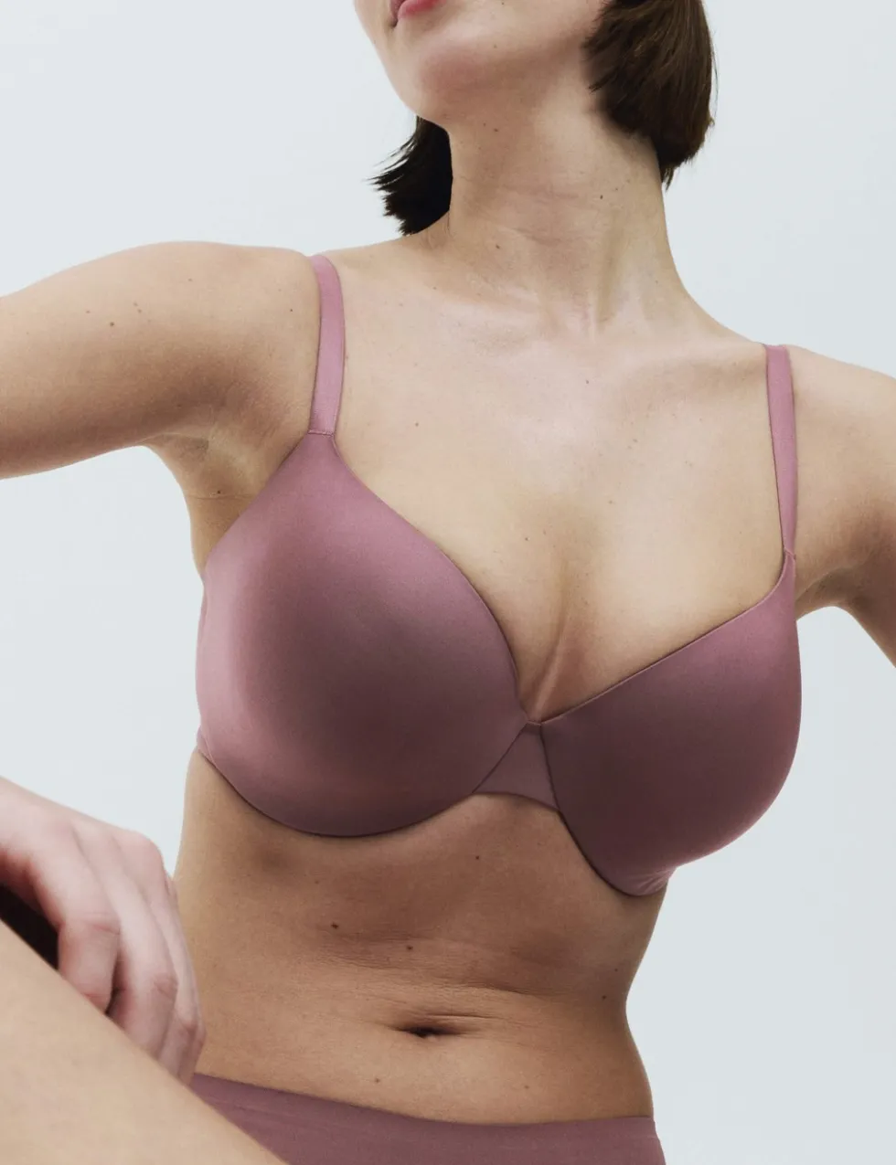 Body Invisibles™ Padded Wired Demi Cup Bra (F+)