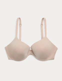 Body Invisibles™ Padded Wired Demi Cup Bra (A–E)
