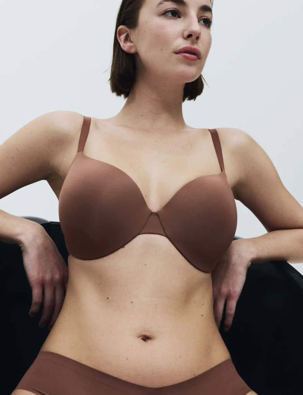 Body Invisibles™ Padded Wired Demi Cup Bra (F+)