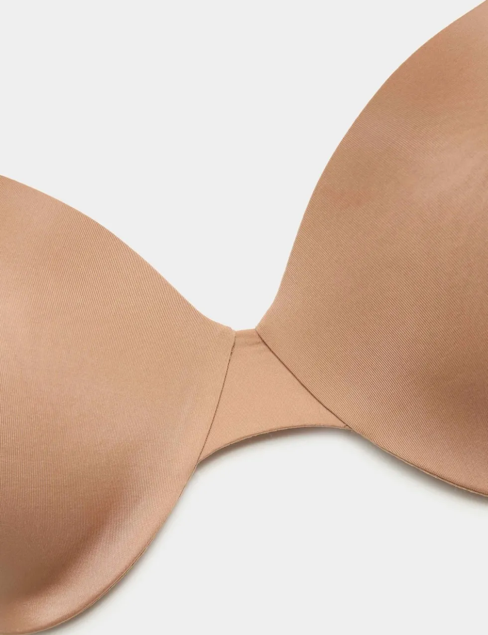 Body Invisibles™ Padded Wired Demi Cup Bra (F+)