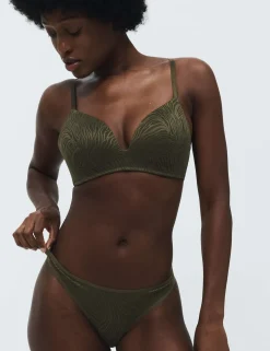 Body Lace Non Wired Plunge Bra (A-E)