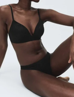 Body Lace Non Wired Plunge Bra (A-E)