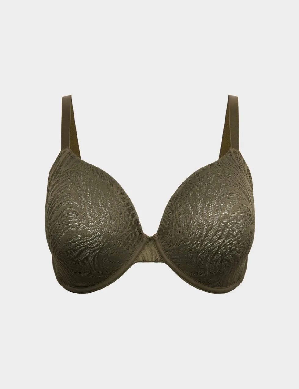 Body Lace Wired Demi Cup Bra (F+)