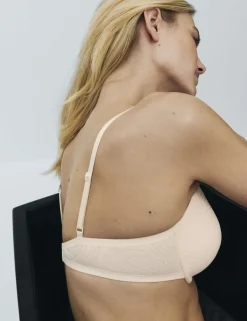 Body Lace Wired Demi Cup Bra (A-E)