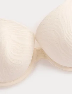 Body Lace Wired Demi Cup Bra (A-E)