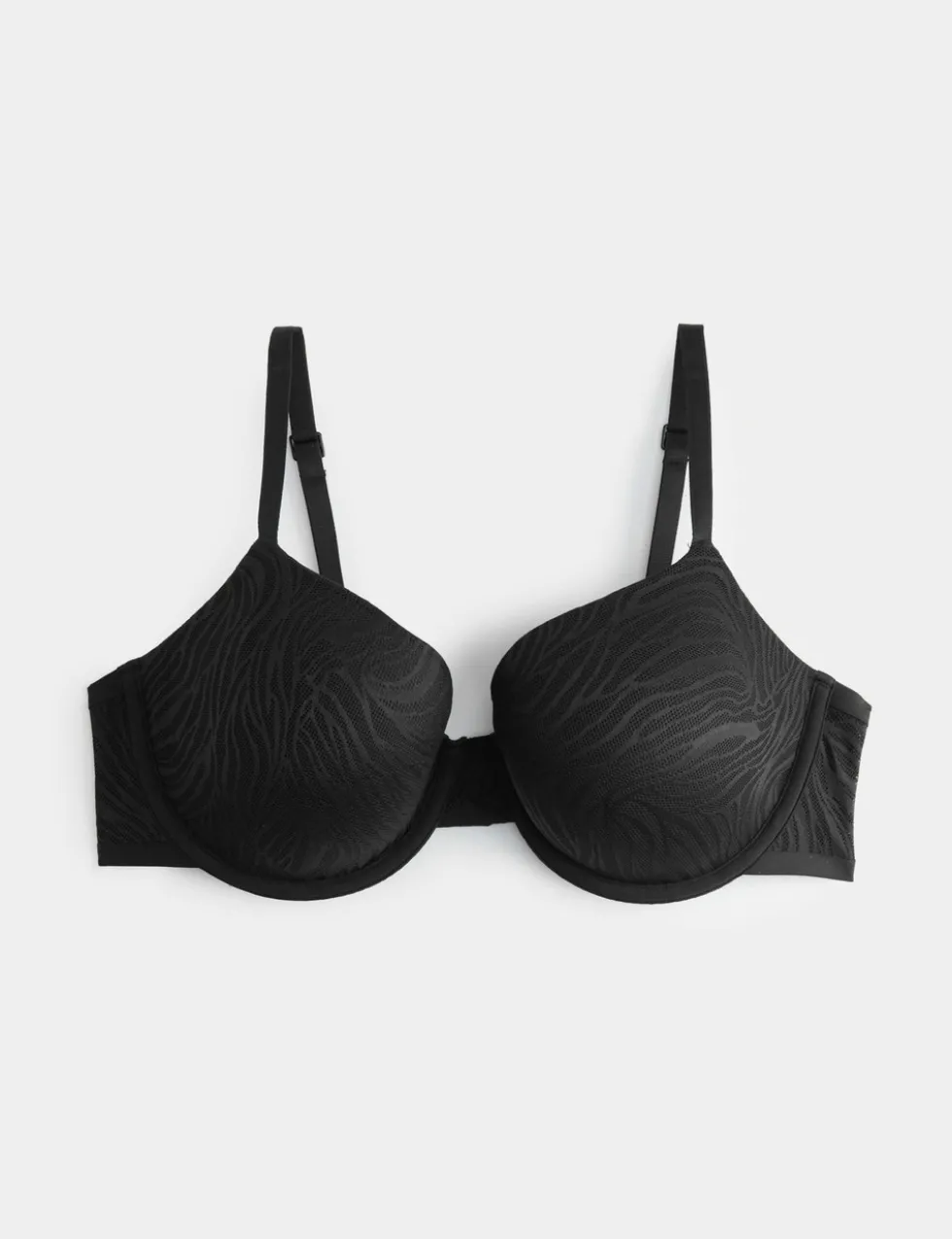 Body Lace Wired Demi Cup Bra (A-E)