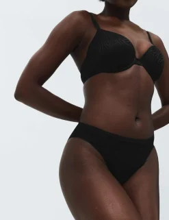 Body Lace Wired Demi Cup Bra (A-E)