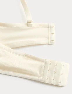 Body Lace Wired Strapless Bra (A-E)