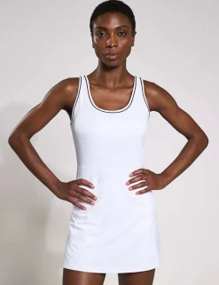 Bonnie Scoop Neck Mini Sports Dress