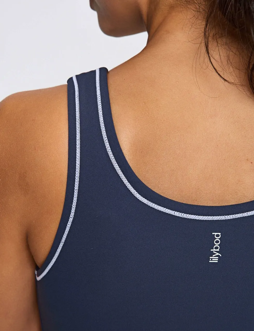 Bonnie Scoop Neck Mini Sports Dress