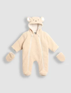 Borg Bear Pramsuit (0-12 Mths)