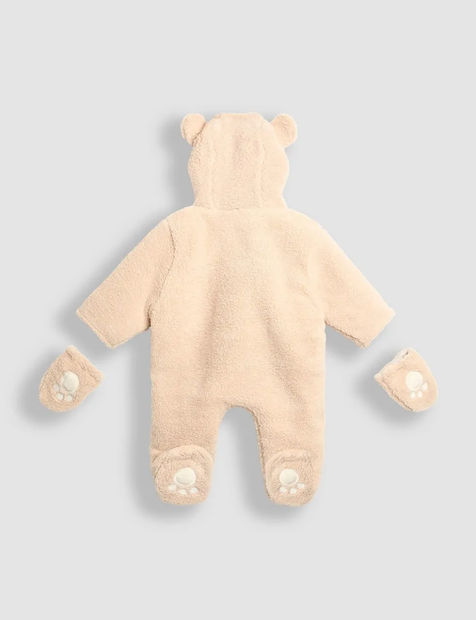 Borg Bear Pramsuit (0-12 Mths)